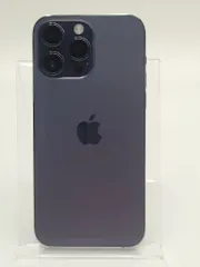 【訳あり中古C】iPhone 14 Pro Max 128GB ディープパープル バッテリー【100%】 SIMフリー 白ロムのサムネイル