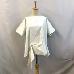 CELINE　セリーヌ　フィービー・ファイロ　アシンメトリー　プルオーバーシャツ　半袖　ブラウス　Tシャツ　トップスのサムネイル