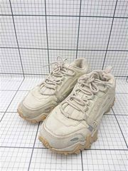 ◇ Θ フィラ FILA 1JM00801-924 厚底スニーカー ベージュ系 レディース 25.0cm E 【1605010023477】