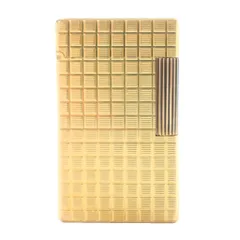 エステーデュポン S.T.DUPONT ライン1 ガスライター ローラー式 喫煙具 喫煙グッズ 火花確認済 ゴールドカラー 金色 /MW ■GY18のサムネイル