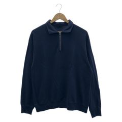 美品comoli 23ssコットンシルクジャージハーフジップPO サイズ2 - メルカリ