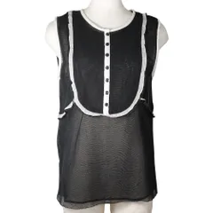 【CHANEL】シャネル ノースリーブ 07P P30617V13551 コットン 黒 レディース タンクトップのサムネイル