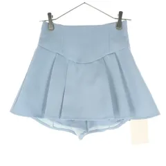 未使用 Darich ダーリッチ ミニ丈 プリーツスカート F ブルー パンツ レディース 古着のサムネイル