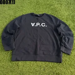 A.P.C. アーペーセー スウェット ブラック Lのサムネイル