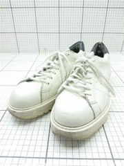 ◇ Θ オニツカ Onitsuka 1183A923 レザースニーカー シューズ ホワイト系 メンズ 25.0cm E 【1605010029585】