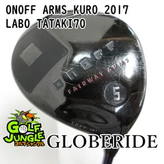 【中古】フェアウェイウッド グローブライド(ダイワ) ONOFF ARMS KURO 2017 LABO TATAKI70 S 18 フェアウェイウッド カーボンシャフト  おすすめ メンズ 右[45のサムネイル