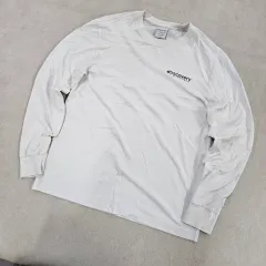90 DISCOVERY スモールロゴ 白 長袖 Tシャツ 0611Y2のサムネイル
