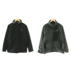 チャムス CHUMS Gore-Tex Windstopper Reversible Jacket リバーシブルジャケット ブルゾン ボアフリース M チャコールグレー ブラック /ES ■OS ■のサムネイル