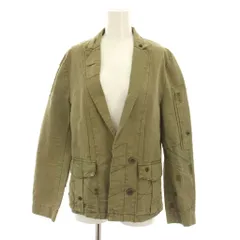 ザディグ エ ヴォルテール ZADIG & VOLTAIRE ミリタリージャケット アウター S カーキ 長袖 ダメージ加工 /YMのサムネイル