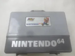 ゲーム NINTENDO 64 本体 動作品 NUS-001 メモリー拡張パック 周辺機器 収納ケース 付きのサムネイル
