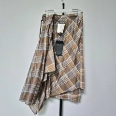 新品 BRUNELLO CUCINELLI ブルネロクチネリ S ラップスカート W-スカート-348のサムネイル
