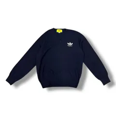 国内正規 GUCCI  × adidas Logo Sweater ロゴセーター ニット グッチ  × アディダス 700445 ネイビー L （864MG）のサムネイル