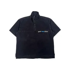 USA製 KAVU カブー ハーフジップ 半袖 プルオーバー シャツ ジャケット サイズXL /ダークグレー系 メンズ アウトドアのサムネイル