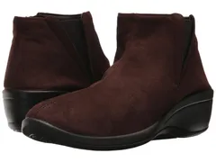 アルコペディコ レディース シューズ ブーツ・レインブーツ Arcopedico Luana Brown Faux Sued ブラウンのサムネイル