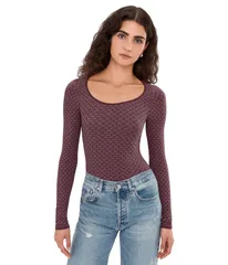 フリーピープル レディース トップス シャツ Free People Love Letter Long Sleeve Vintage Grape グレープのサムネイル