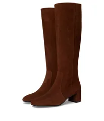 スチュアート ワイツマン レディース シューズ ブーツ・レインブーツ Stuart Weitzman Maeve Zip Boots Deep Coffee コーヒーのサムネイル
