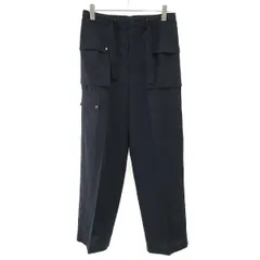 AURALEE オーラリー 25SS LIGHT COTTON WOOL VIYELLA CARGO PANTS ライト コットン ウール ビエラ カーゴパンツ A25SP03KV ブラック 3のサムネイル