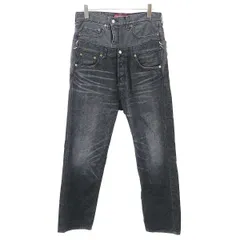 JUNYA WATANABE MAN×Levi's ジュンヤワタナベマン リーバイス 25SS ドッキングデザインデニムパンツ WO-P217 ブラック Lのサムネイル