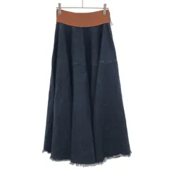 MARNI マルニ カットオフフレアデニムスカート GOJDT40JY0TCQ73 インディゴブルー 36のサムネイル