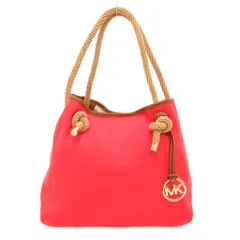 マイケルマイケルコース Michael michael kors トートバッグ キャンバス ロゴチャーム オレンジ /JS ■WGAのサムネイル