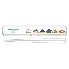 【新品】カトラリー 03.点心ver.(描き下ろしイラスト) キャラおはしケースセット 「お文具といっしょ」のサムネイル