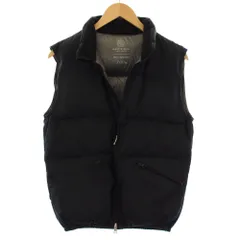 B&Y ユナイテッドアローズ BEAUTY&YOUTH ビューティー&ユース ダウンベスト 700FP ジップアップ M 黒 ブラック 1225-199-5996 /TK ■ECD001のサムネイル
