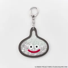 スマイルスライム ラメでキラキラ！キーホルダー メタルスライム ドラゴンクエスト ドラクエ 新品 未開封品 正規品 【スクウェア・エニックス】のサムネイル