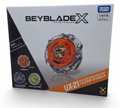 新品未開封 タカラトミー ベイブレードX UX-21 ヘルズネザーデッキ