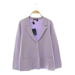 ランズエンド LANDS' END ニットカーディガン 長袖 L ラベンダー /DO ■GY12のサムネイル