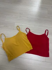 ノースリーブ セット レッド/イェローのサムネイル