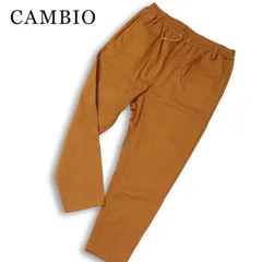 CAMBIO カンビオ 通年★ ストレッチ テーパード イージー パンツ Sz.L メンズのサムネイル