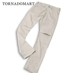 TORNADOMART トルネードマート 通年★ ストレッチ 立体裁断 バイカー スリム チノ パンツ 日本製 Sz.M メンズのサムネイル