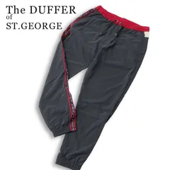 The DUFFER of ST.GEORGE ダファー オブ セントジョージ 通年★ サイドライン 切替 イージー ジョガー パンツ Sz.L メンズのサムネイル