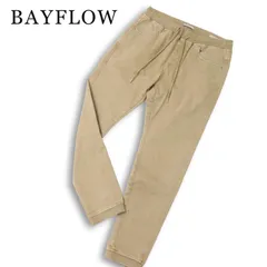 BAYFLOW ベイフロー 通年★ ストレッチ ウォッシュ加工 スキニー ジョガー デニム パンツ ジーンズ Sz.2 メンズのサムネイル