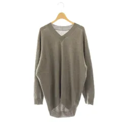 ジャーナルスタンダード ラックス JOURNAL STANDARD LUXE 25AW カシミヤ Vネックプルオーバー ニット セーター 長袖 F グレー /HK ■OSのサムネイル