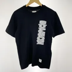 【中古】Supreme 縦ロゴプリントTシャツ サイズS 黒 シュプリーム[91]のサムネイル