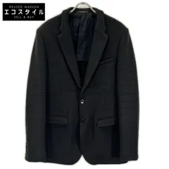 EMPORIOARMANI　エンポリオアルマーニ　11AW ブラック ニット JOHNNY LINE テーラードジャケットのサムネイル