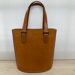 クレージュ/Courreges トートバッグ/ハンドバッグ ブラウン/茶色 ロゴ刻印 シルバー金具 レディース[OE00172]のサムネイル