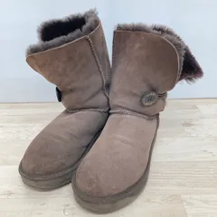PACIFIC UGG パシフィック アグ ムートンブーツ/ボアブーツ ブラウン系 ボタンデザイン レディース[OE00183]のサムネイル