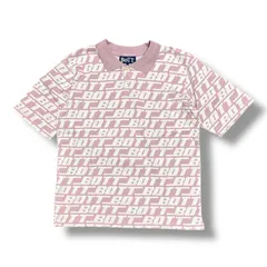 参考上代19800円 未使用 BoTT 24SS SOUND LOGO S/S POLO サウンドロゴポロシャツ ニットポロ ボット 241BoTT07 ピンク L （88934A5）のサムネイル