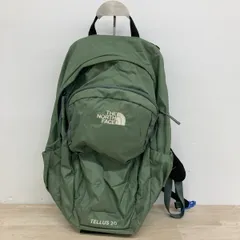 美品 THE NORTH FACE/ザノースフェイス TELLUS 20/テルス20 リュックサック/バックパック グリーン系 ロゴ刺繍[OG00311]のサムネイル