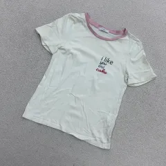 90 ROEM レディース レタリング 半袖 Tシャツ 0714E2のサムネイル