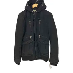 バーバリーブラックレーベル BURBERRY BLACK LABEL 中綿 マルチポケット フーデットジャケット メンズ  Lのサムネイル