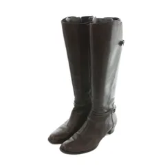ヒミコ 卑弥呼 ロングブーツ ラウンドトゥ バックル 25.0cm 茶 ブラウン /MI ■OSのサムネイル