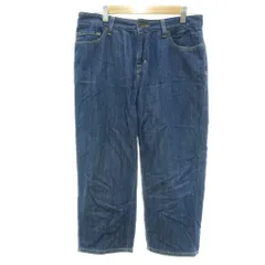 エルエルビーン L.L.BEAN デニムパンツ ジーンズ カプリ丈 ジップフライ 8-PET インディゴブルー /IB ■GY66のサムネイル
