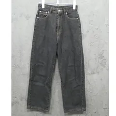 EPIMI ÉPIMMY フラッシャー付ストレートデニムパンツ 黒 S 訳ありのサムネイル