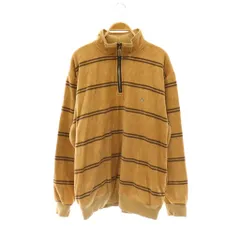 ハッシュパピー Hush Puppies カットソー トレーナー プルオーバー ハーフジップ LL ベージュ /NR ■MAのサムネイル