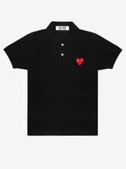 COMME DES GARCONS PLAY Comme Des Garcons Play Short sleeve polo red heartのサムネイル