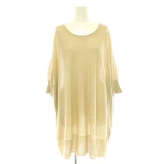 カルバンクラインジーンズ Calvin Klein Jeans ニット セーター プルオーバー Vネック リネン混 M ベージュ /CX ■MAのサムネイル