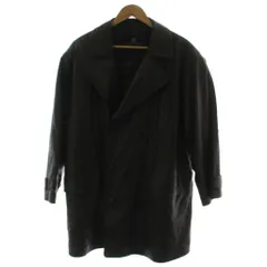バルマン BALMAIN レザージャケット 革ジャン 羊革 長袖 L ダークブラウン 6209 /GG ■GY11のサムネイル